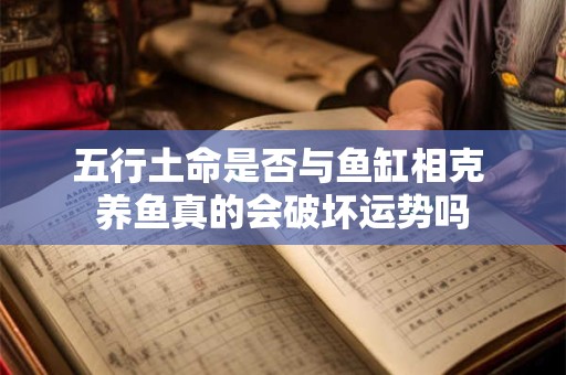 五行土命是否与鱼缸相克 养鱼真的会破坏运势吗