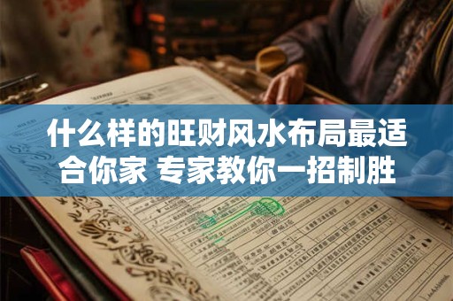 什么样的旺财风水布局最适合你家 专家教你一招制胜