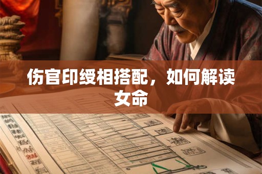 伤官印绶相搭配，如何解读女命