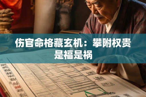 伤官命格藏玄机：攀附权贵是福是祸