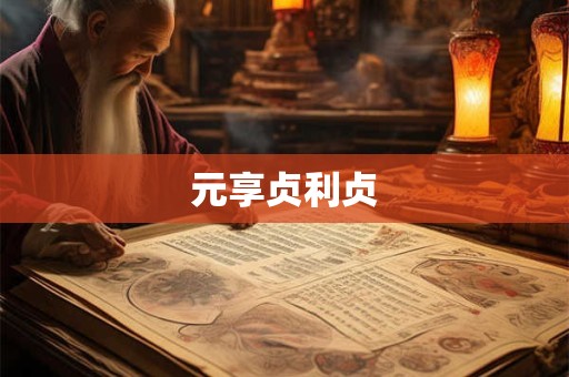 元享贞利贞