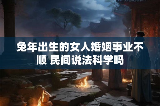 兔年出生的女人婚姻事业不顺 民间说法科学吗