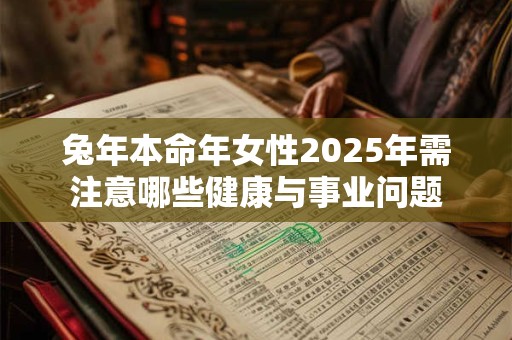 兔年本命年女性2025年需注意哪些健康与事业问题