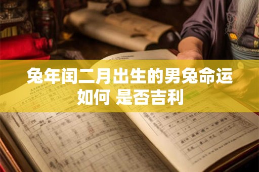 兔年闰二月出生的男兔命运如何 是否吉利