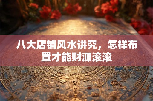 八大店铺风水讲究，怎样布置才能财源滚滚