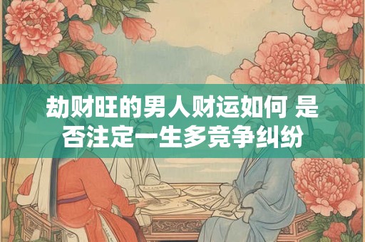 劫财旺的男人财运如何 是否注定一生多竞争纠纷