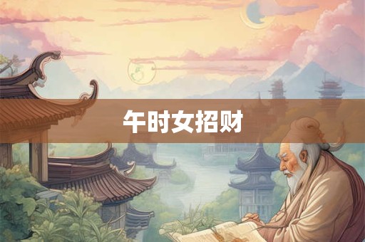 午时女招财