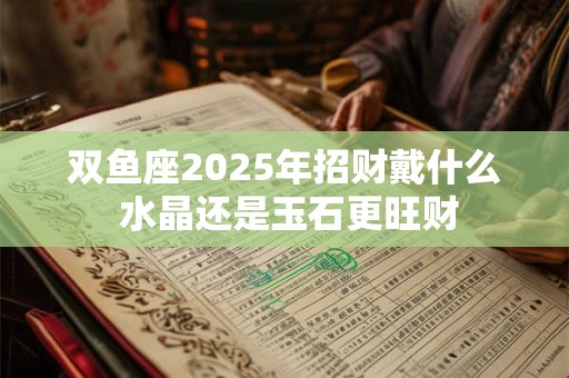双鱼座2025年招财戴什么 水晶还是玉石更旺财