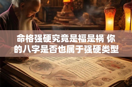 命格强硬究竟是福是祸 你的八字是否也属于强硬类型