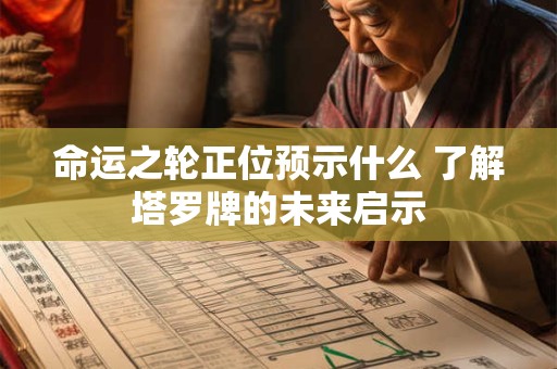 命运之轮正位预示什么 了解塔罗牌的未来启示