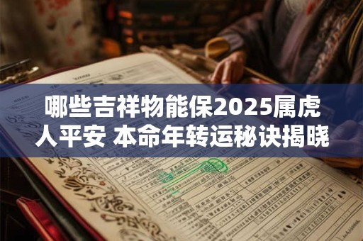 哪些名字忌讳会影响到水虎命的运势