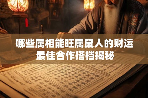 哪些属相未来十年财运爆发 看你是否上榜