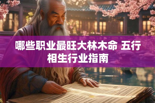 哪些职业最旺大林木命 五行相生行业指南