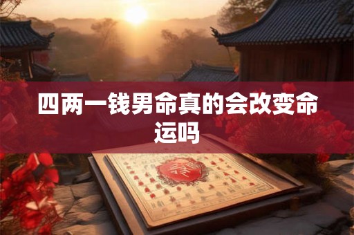 四两一钱男命究竟如何解析