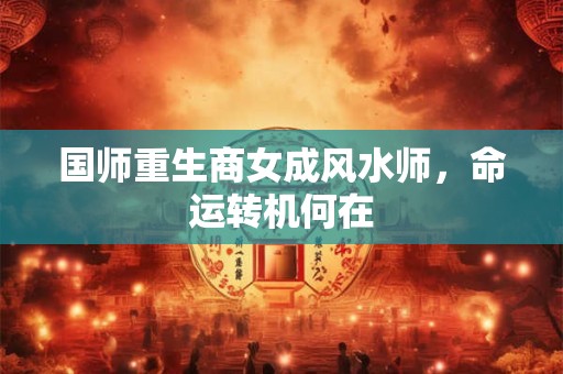国师重生商女成风水师，命运转机何在