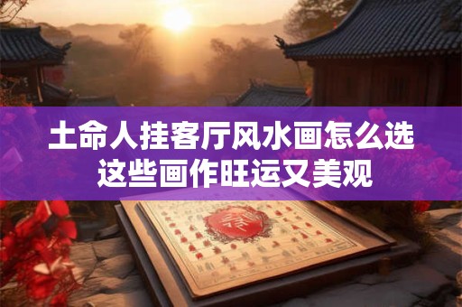 土命人挂客厅风水画怎么选 这些画作旺运又美观