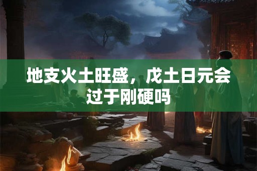 地支火土旺盛，戊土日元会过于刚硬吗