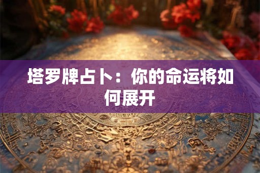 塔罗牌占卜：你未来的命运会迎来转机吗