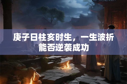 庚子日柱亥时生，一生波折能否逆袭成功