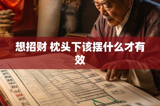 想招财 枕头下该摆什么才有效