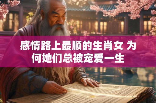 感情路上最顺的生肖女 为何她们总被宠爱一生