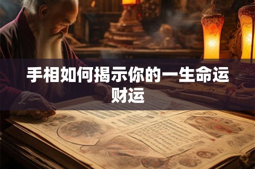 手相如何揭示你的一生命运财运