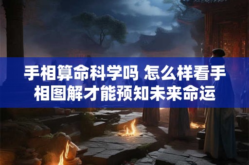 手相算命科学吗 怎么样看手相图解才能预知未来命运