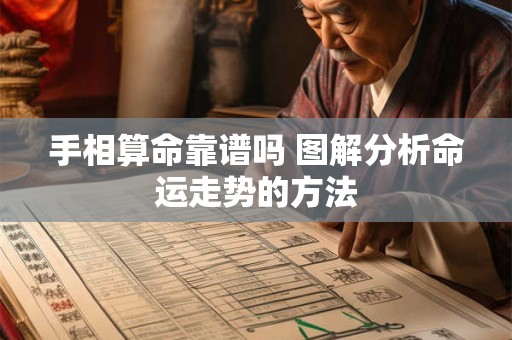 手相算命靠谱吗 图解分析命运走势的方法