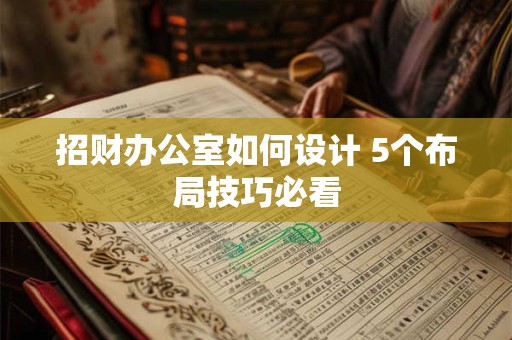 招财办公室如何设计 5个布局技巧必看