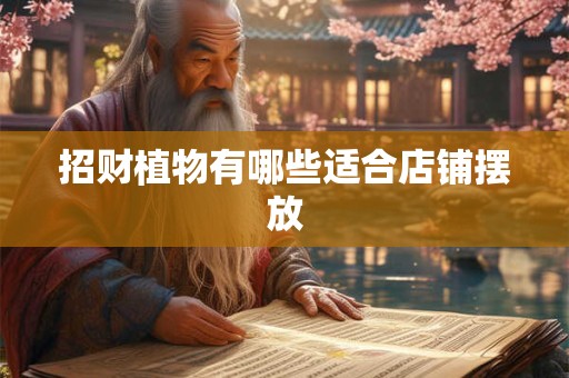 招财植物有哪些适合店铺摆放