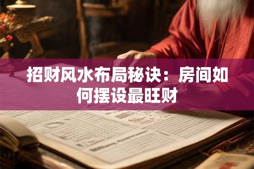 招财风水布局秘诀：房间如何摆设最旺财