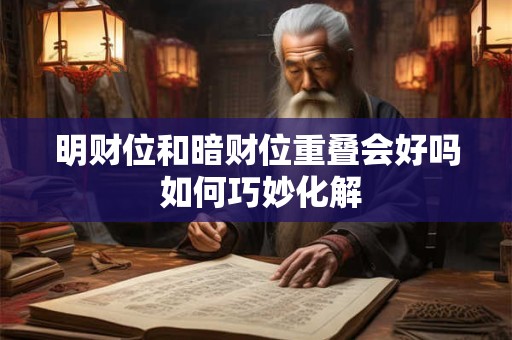 明财位和暗财位重叠会好吗 如何巧妙化解