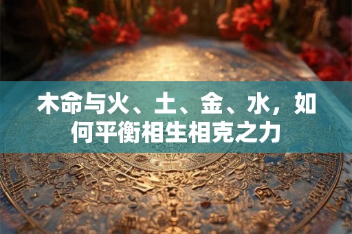 木命与火、土、金、水，如何平衡相生相克之力