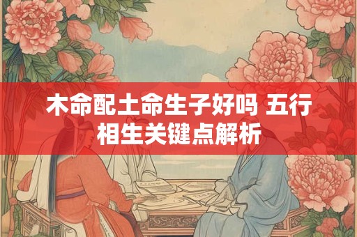 木命配水命合适吗 五行相生还是相克