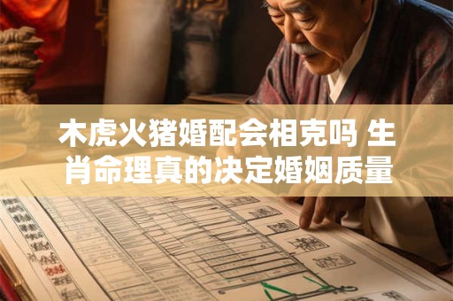 木虎火猪婚配会相克吗 生肖命理真的决定婚姻质量