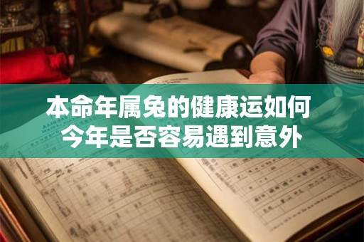 本命年属兔的健康运如何 今年是否容易遇到意外