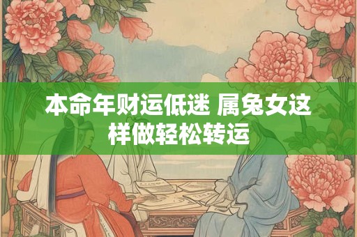 本命年送72岁属兔人哪些礼物能避邪