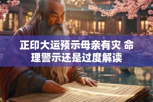正印格人士注意：这些特质才是影响财运的关键因素