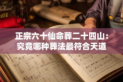 正宗六十仙命葬二十四山：究竟哪种葬法最符合天道