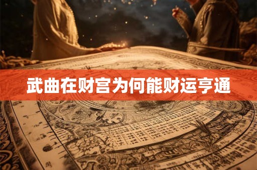 武曲在财宫财运亨通 财富运势究竟如何