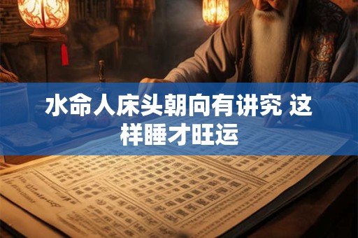 水命人戴哪些饰品能招财