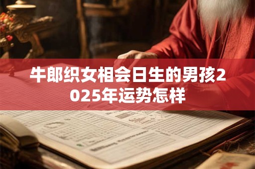 牛郎织女相会日生的男孩2025年运势怎样
