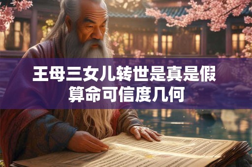 王母三女儿转世是真是假 算命可信度几何