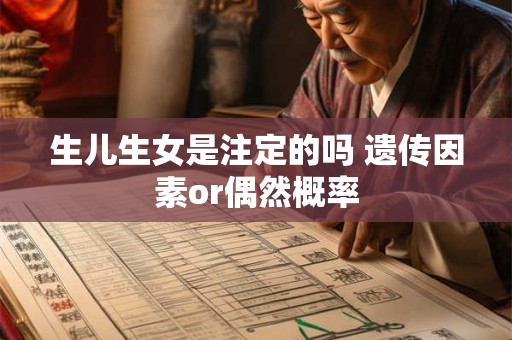 详细阅读:生儿生女是注定的吗 遗传因素or偶然概率 生儿生女是注定的吗 遗传因素or偶然概率