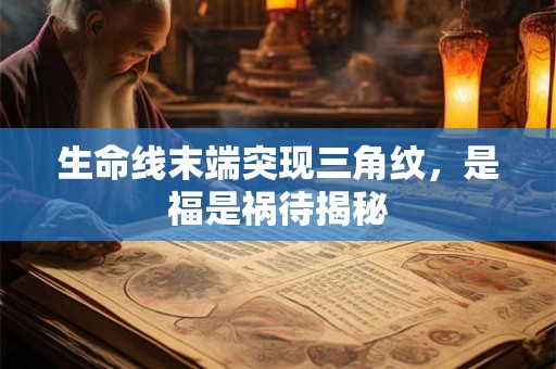 生命线末端突现三角纹，是福是祸待揭秘