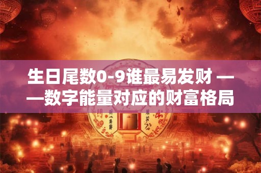 生日尾号0对女性影响大吗 吉凶真相是什么