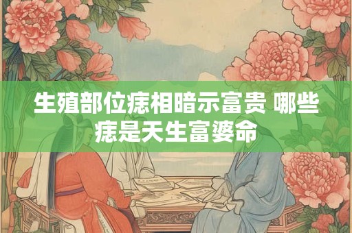 生殖部位痣相暗示富贵 哪些痣是天生富婆命