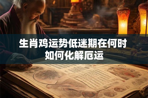 生肖鸡运势低迷期在何时 如何化解厄运
