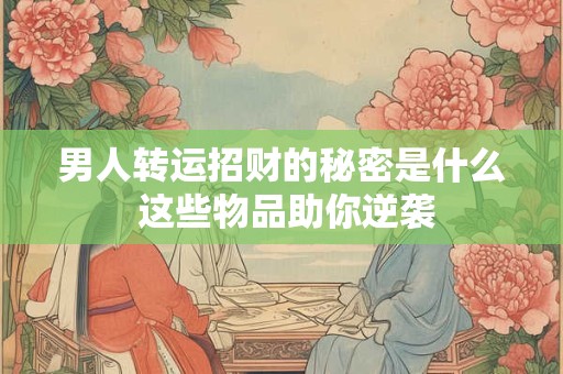 男人转运招财的秘密是什么 这些物品助你逆袭