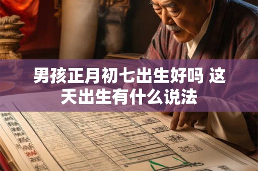 男孩正月初一出生命运如何 这天有什么特殊寓意